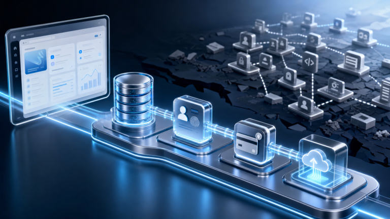 Database-backed app workflow with auth payments and deployment connected