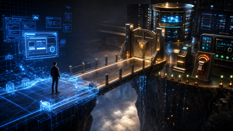Bridge from rough AI-built prototype to resilient production app environment