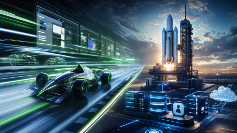 Fast prototype track beside a reliable app launch pad